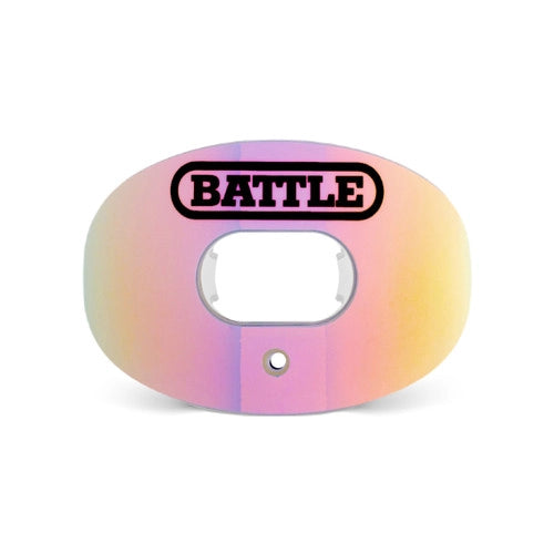 Battle Oxygen Mouthguard Iridescent Blue/Purple New Strap Included