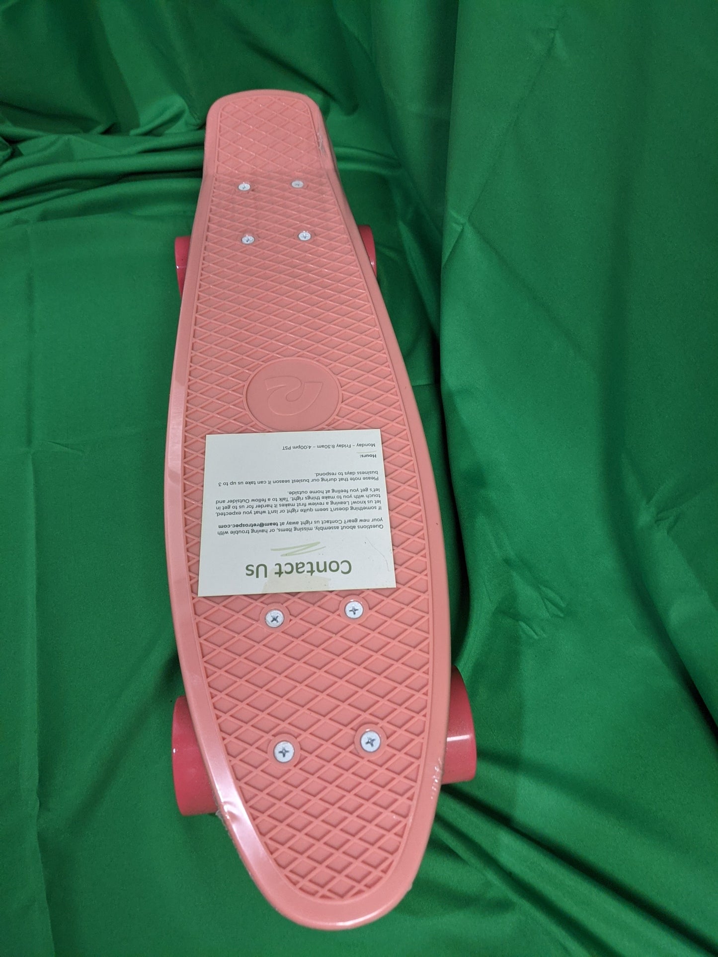 Retrospec Quip Mini Cruiser Skateboard, Size: 22" NEW