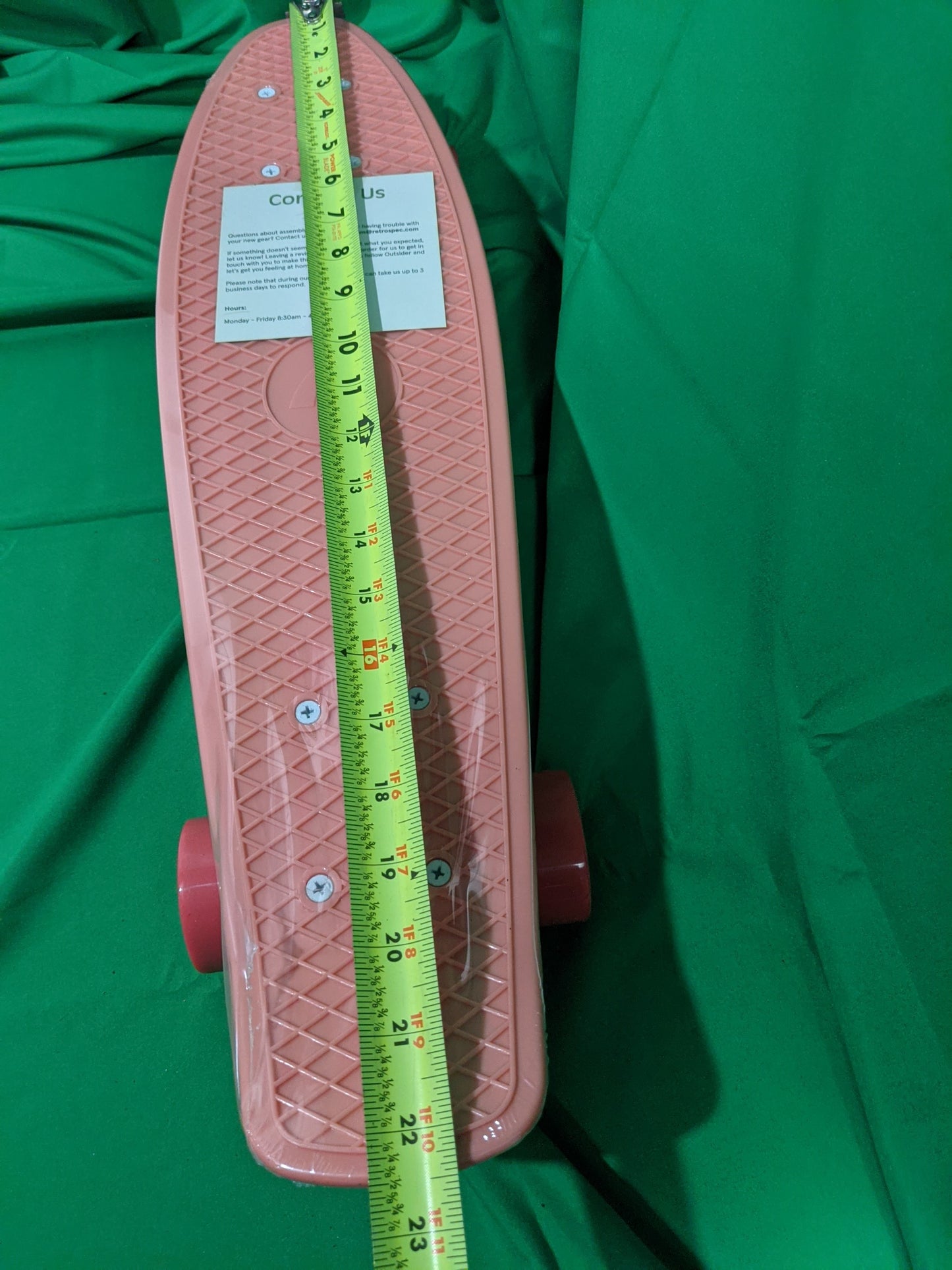 Retrospec Quip Mini Cruiser Skateboard, Size: 22" NEW