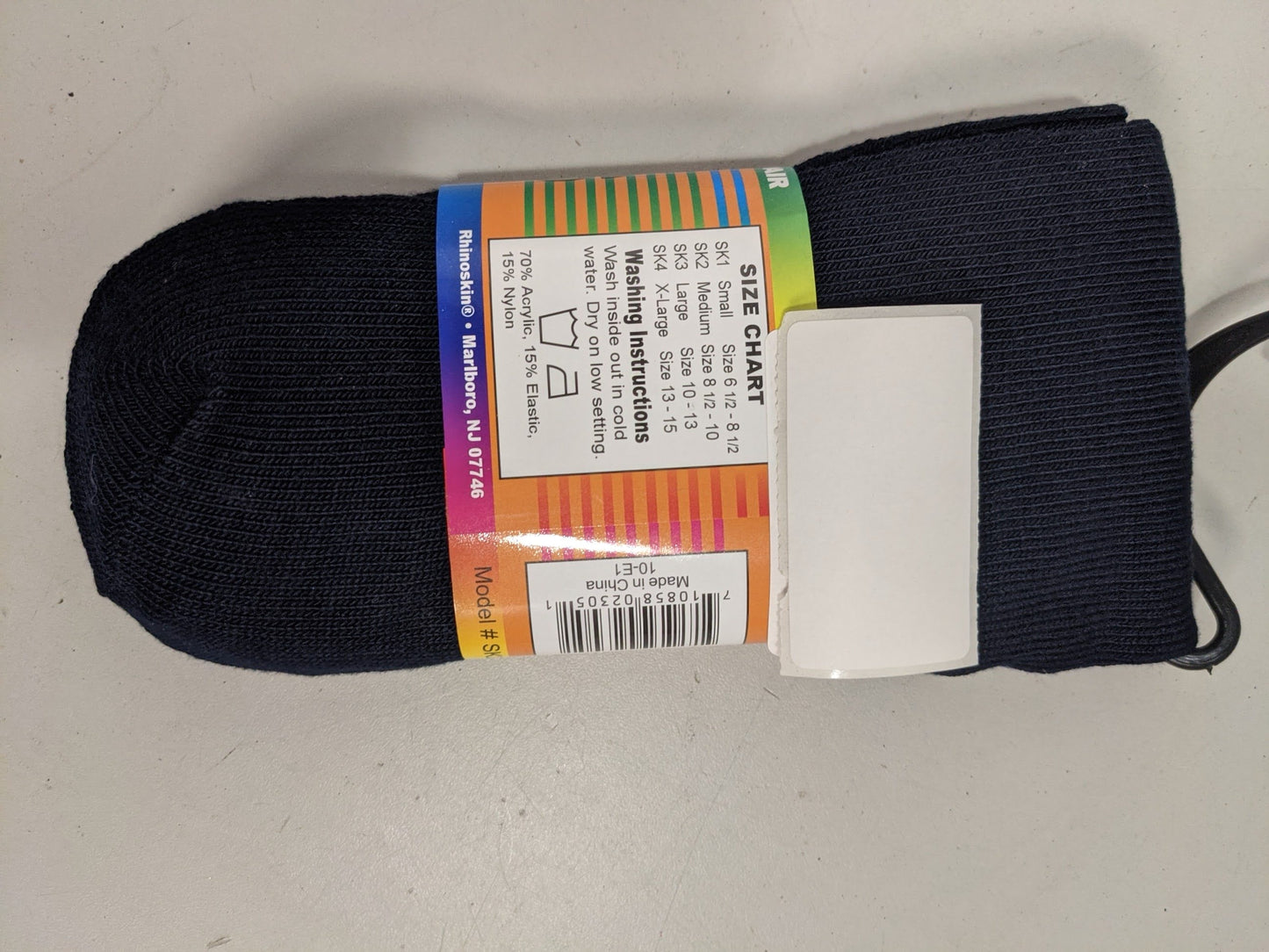 Champion Rhino All Sport Socks Navy Blue Medium US Shoe 8.5-10 New