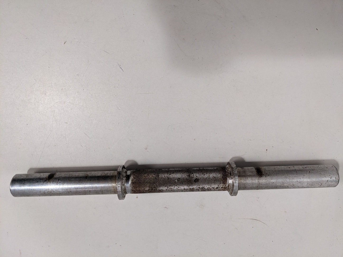 Dumbell Bar 3 lb  14 In. Silver, Used