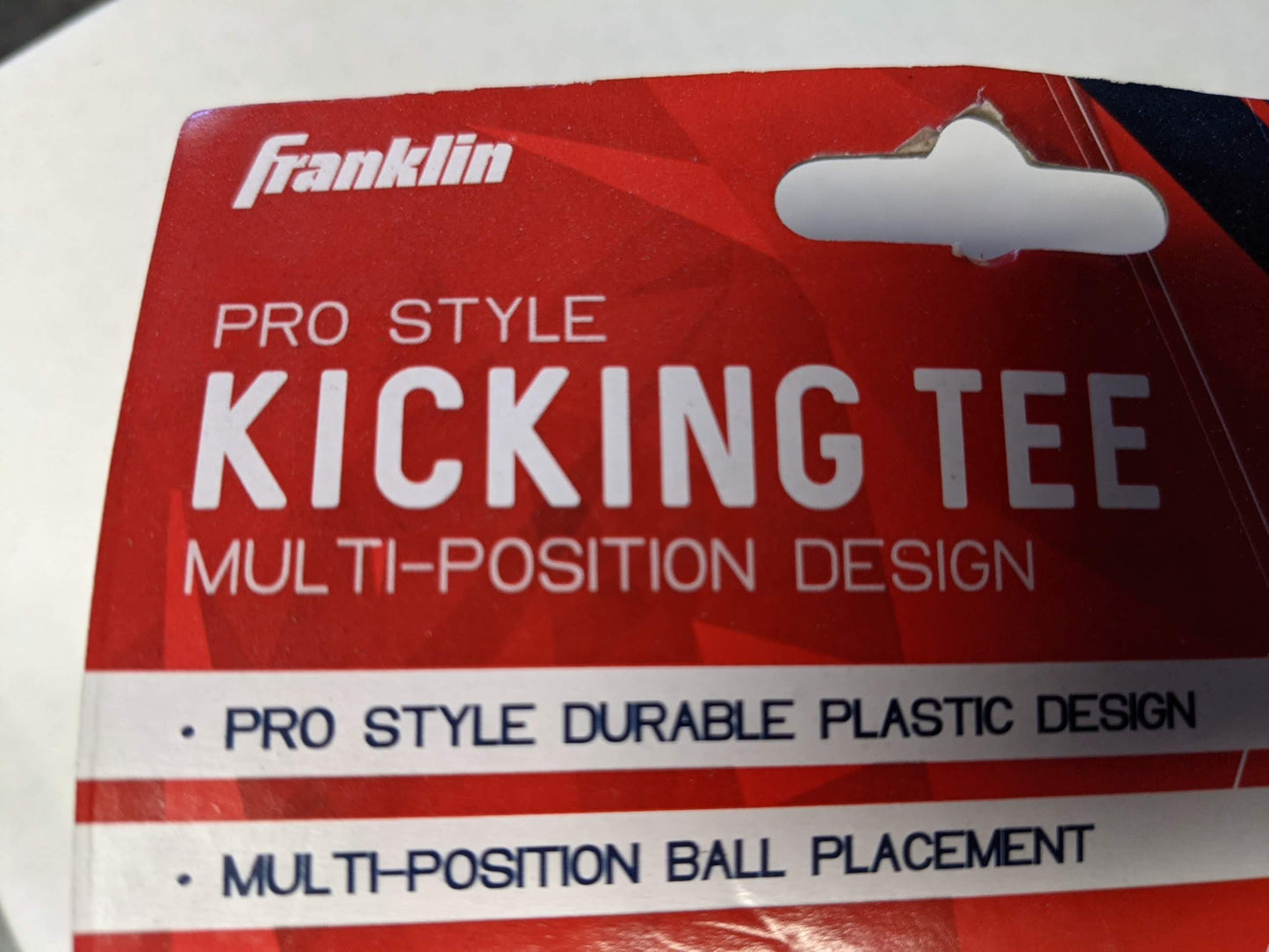 Pro Style Football Kicking Tee Color White Condition New Size OSFM