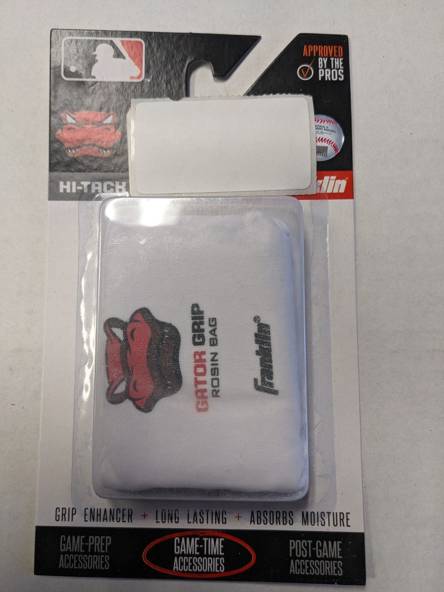 Franklin Baseball Gator Grip Rosin Bag New