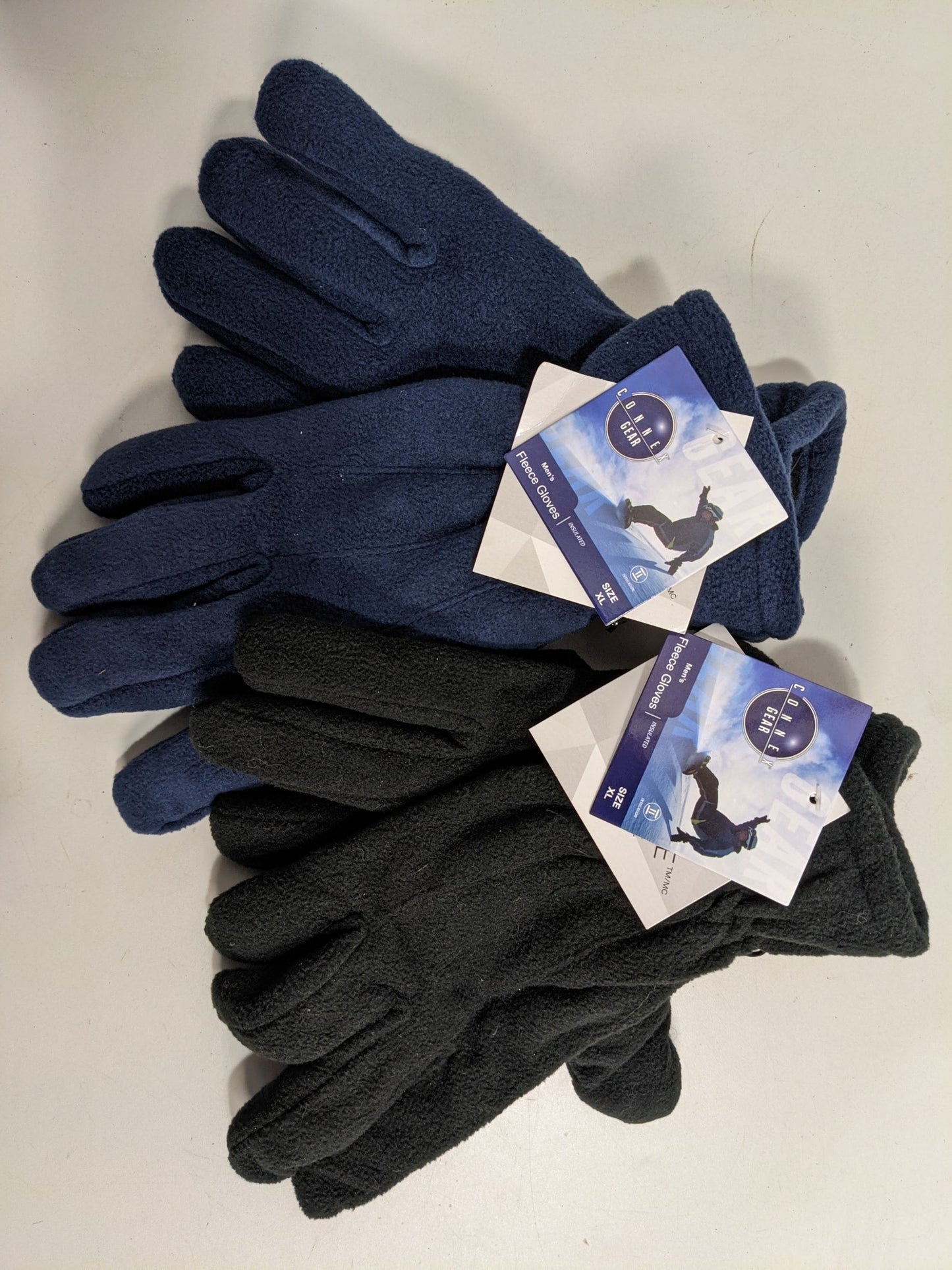 Connex Gear Men's Fleece Gloves Size XL New