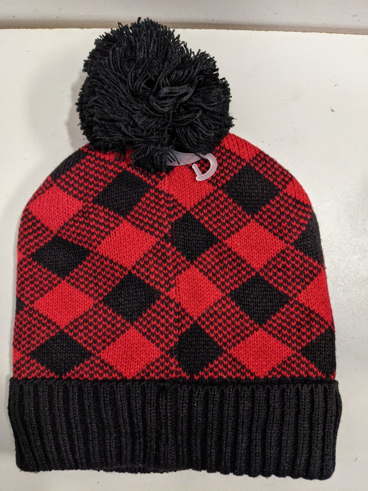 Wonder Nation Winter Hat, One Size, Red, New
