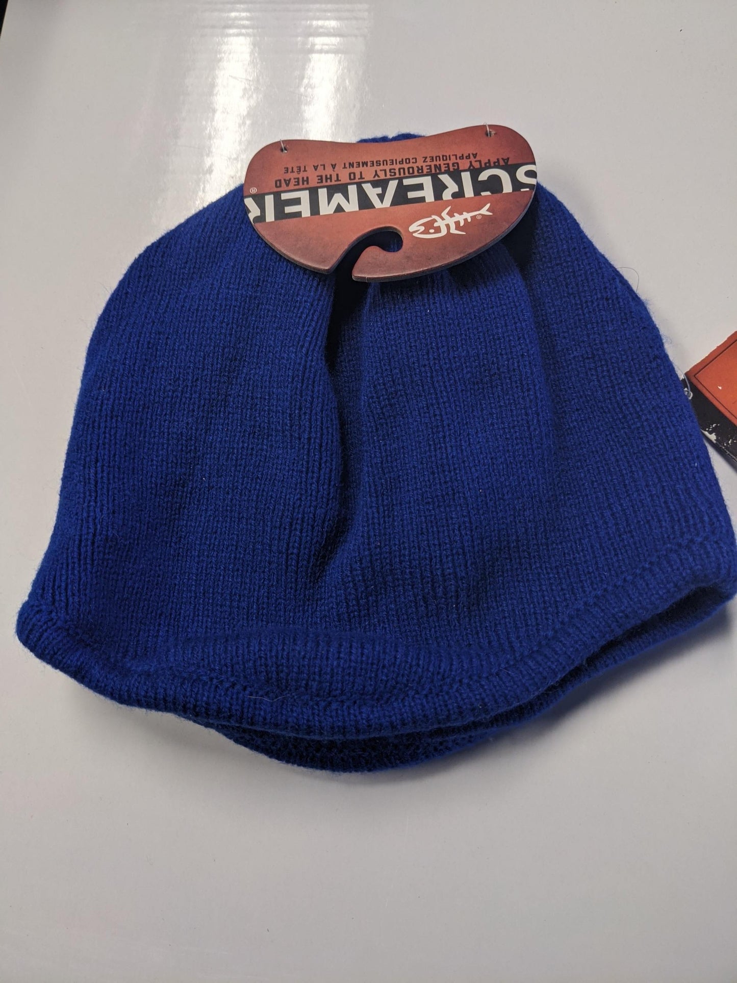 Screamer Winter Hat, One Size, Blue, New