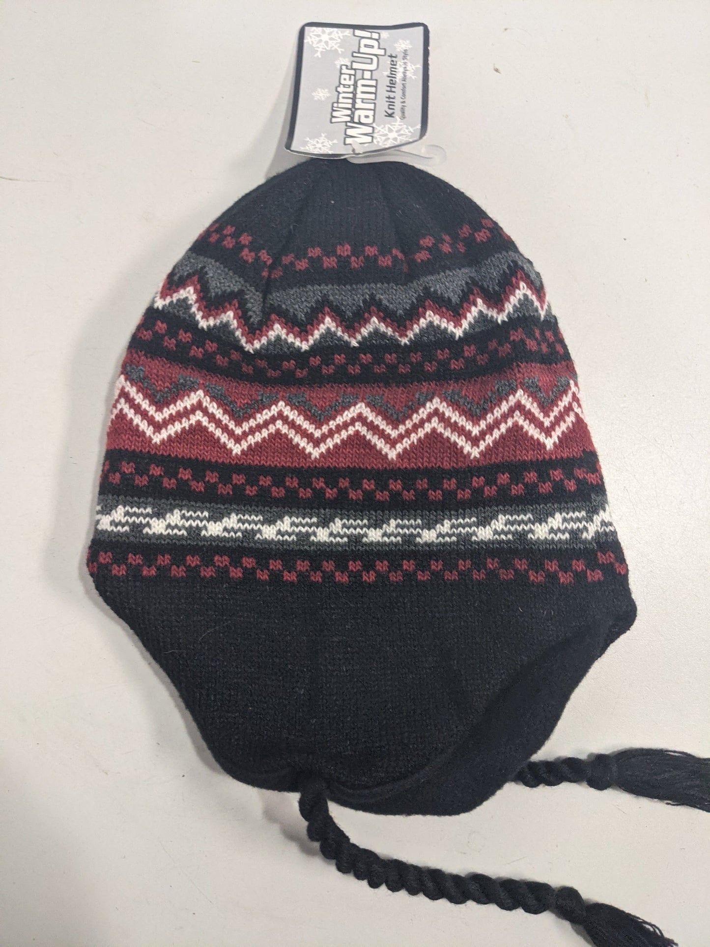 Winter Warm-Up Knit Hat One Size OSFM New Acrylic/Spandex