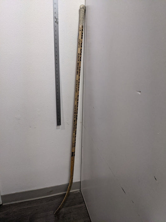 Sherwood Extra-Stiff Wooden Hockey Stick Size Int 53 In Brown Used (LH)