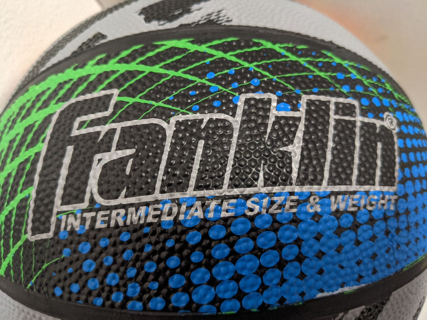 Franklin Intermediate Size & Weight Basketball, Size 28.5, Multicolored, NEW