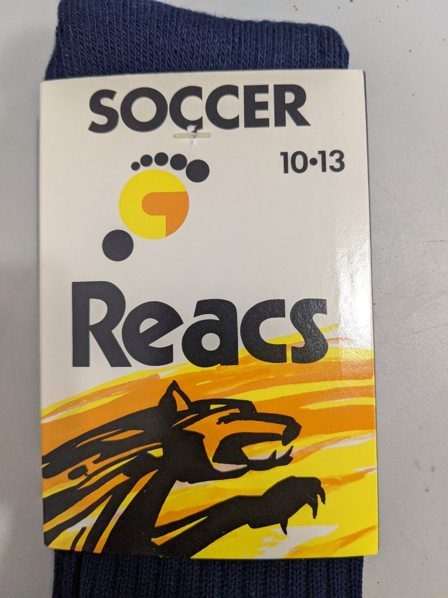 Reacs Soccer Socks Size 8.5-11 Blue NEW