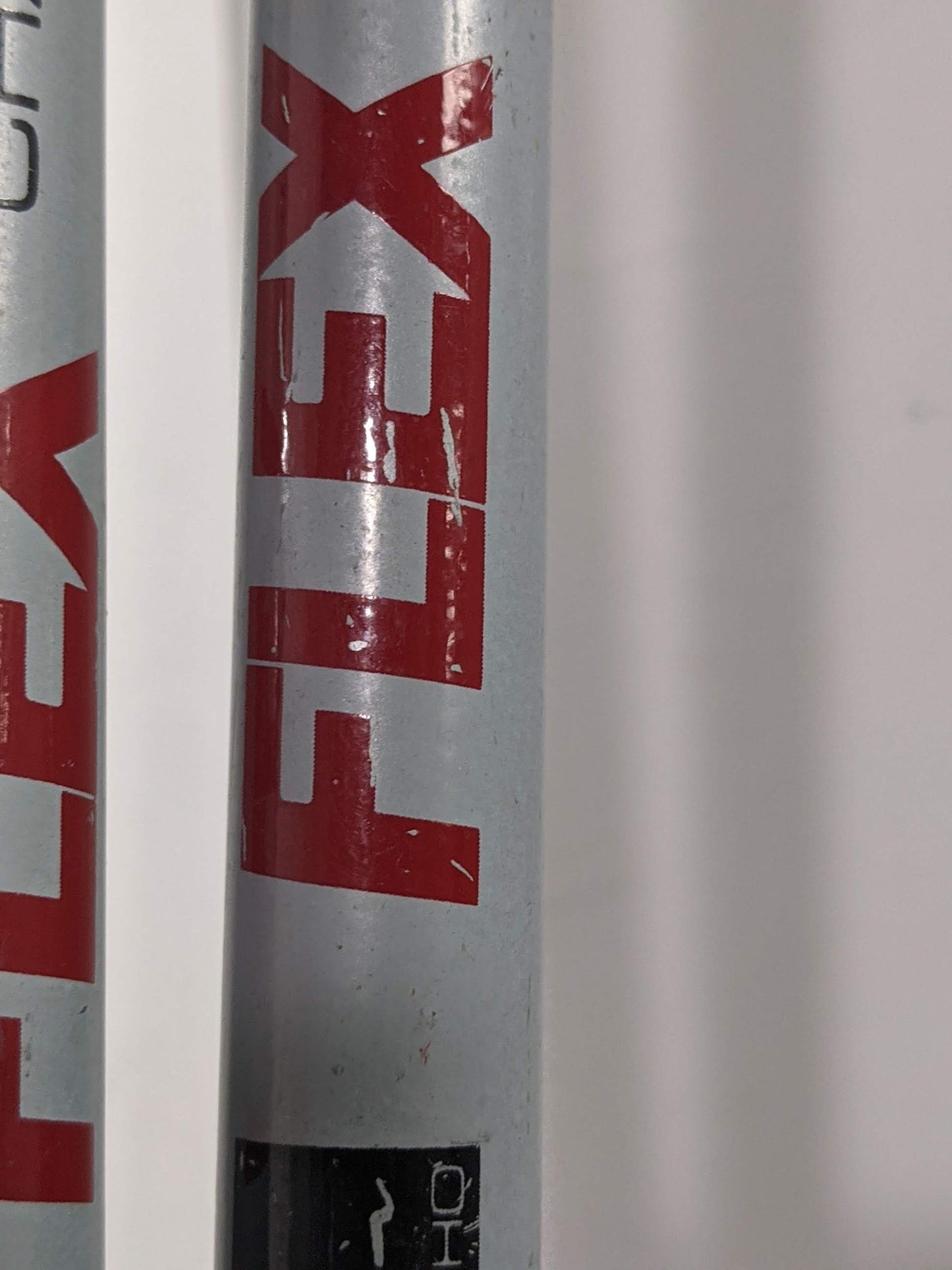 Flex Challenger Downhill Ski Poles Size Size 137 Cm Gray Used