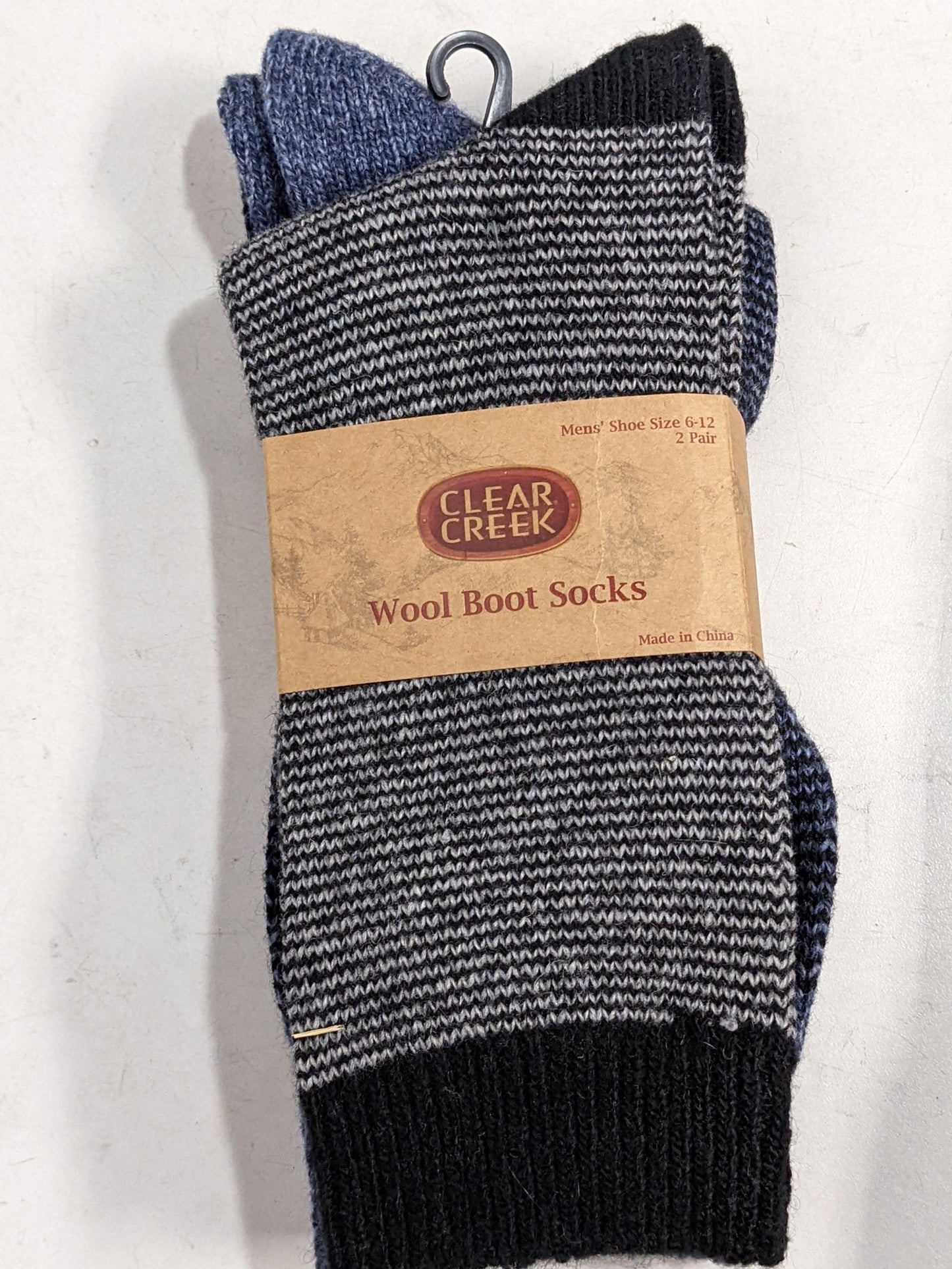 Clear Creek Wool Boot Socks Men's Size 6-12 Assorted colors New