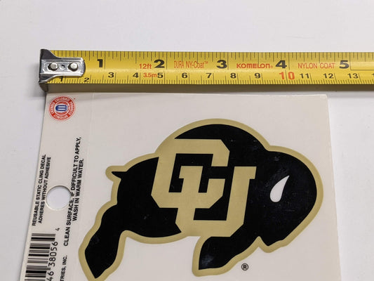 Window Cling University of Colorado Buffalos New Locally