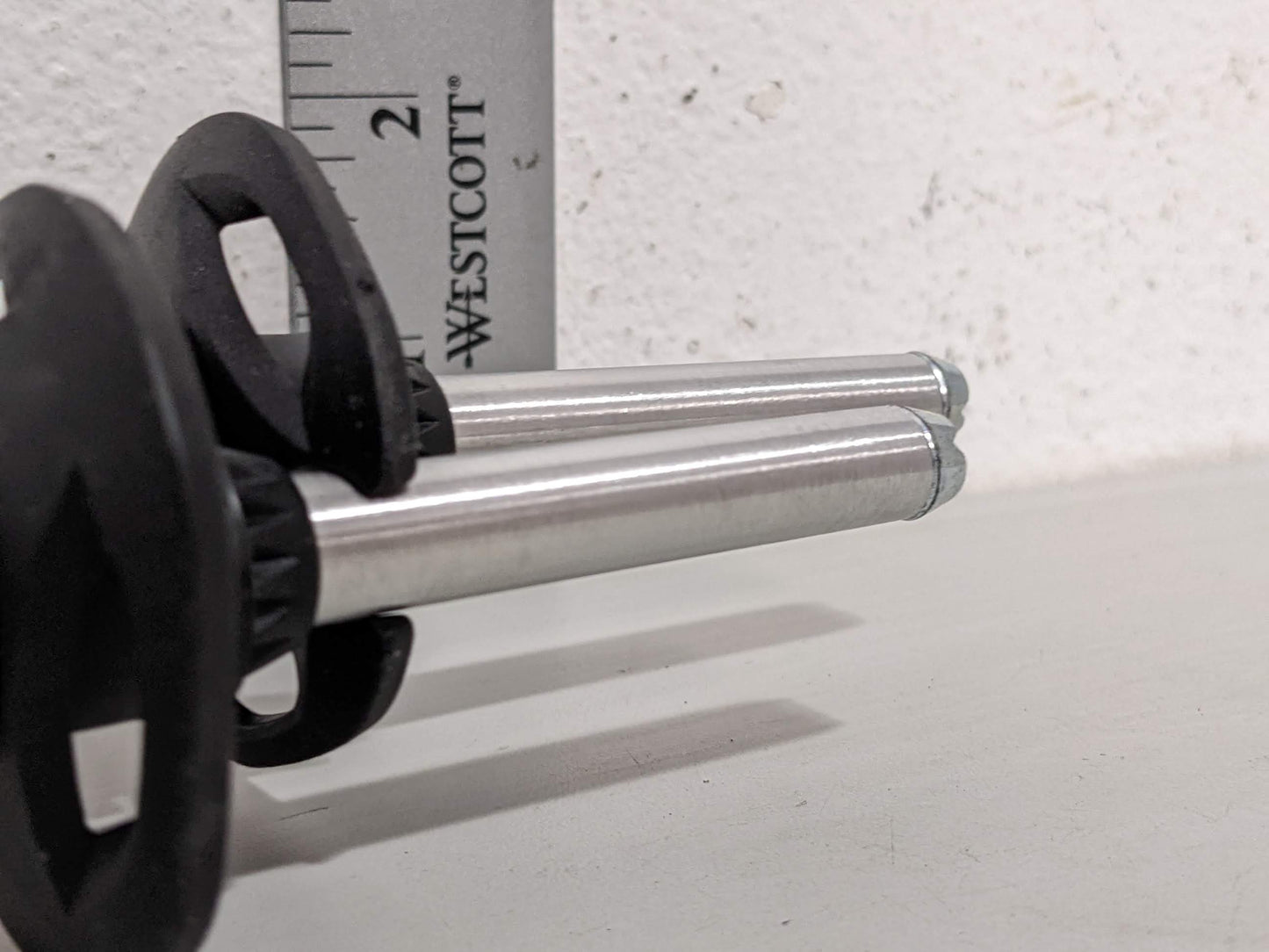 Komperdell Blazer Ski Poles Silver NEW 120 cm - 130 cm