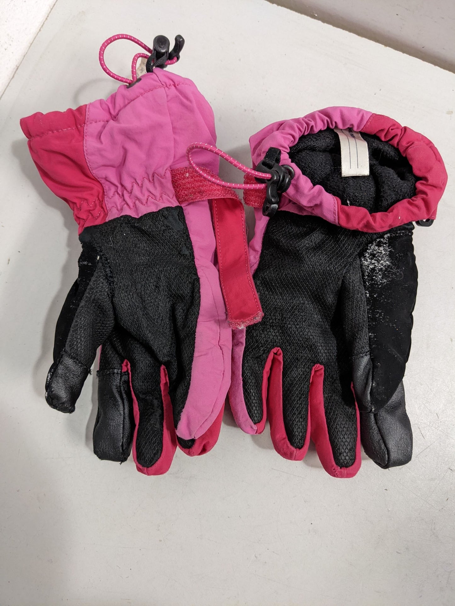 Land's End Youth Girls Winter Gloves Size Youth Small Pink Used