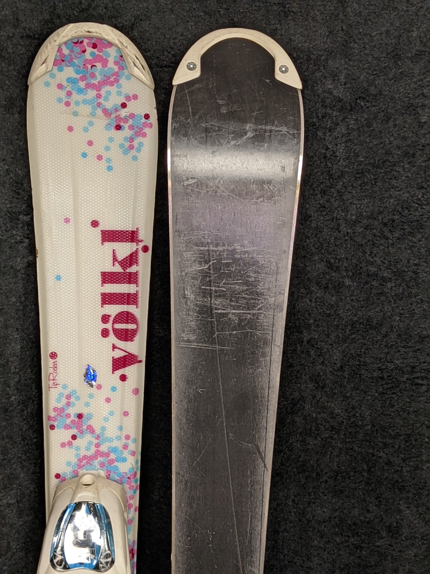 Volkl Chica Skis w/Marker Bindings Size 100 cm White Used