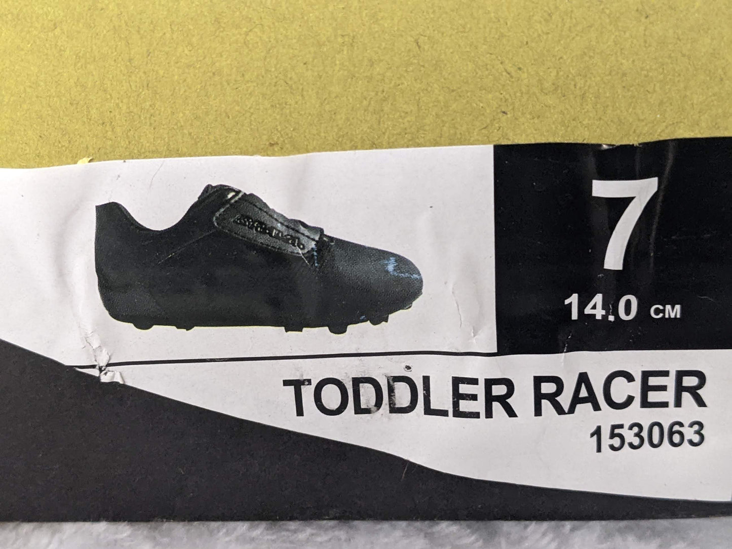 Brava Toddler Racer Youth Cleats Size Youth 7 Color Black Condition New