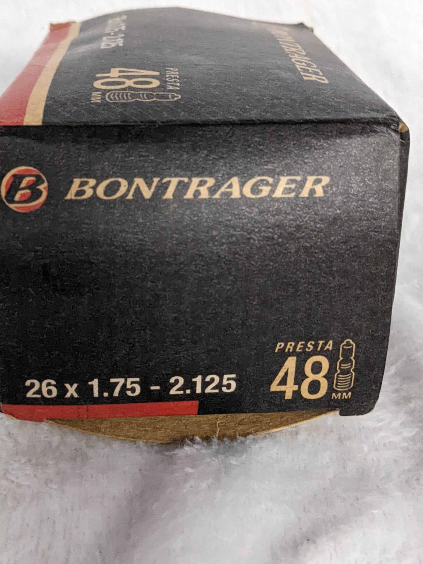 Bontrager Presta Bike Inner Tube Size 26 x 1.75 -2.215 Color Black Condition New