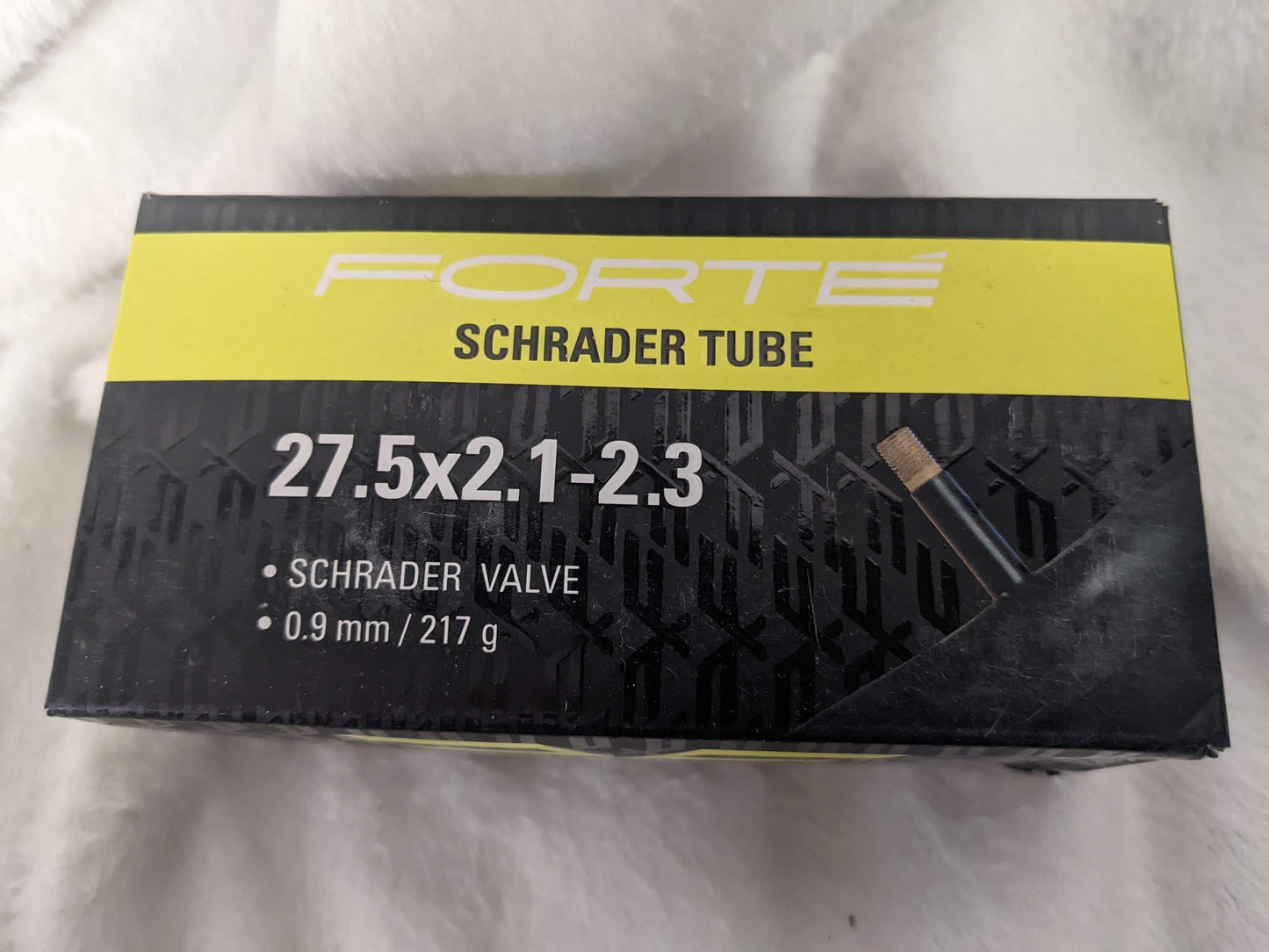 Forte Schrader Bike Tube 27.5 X 2.1 - 2.3 Schrader Valve