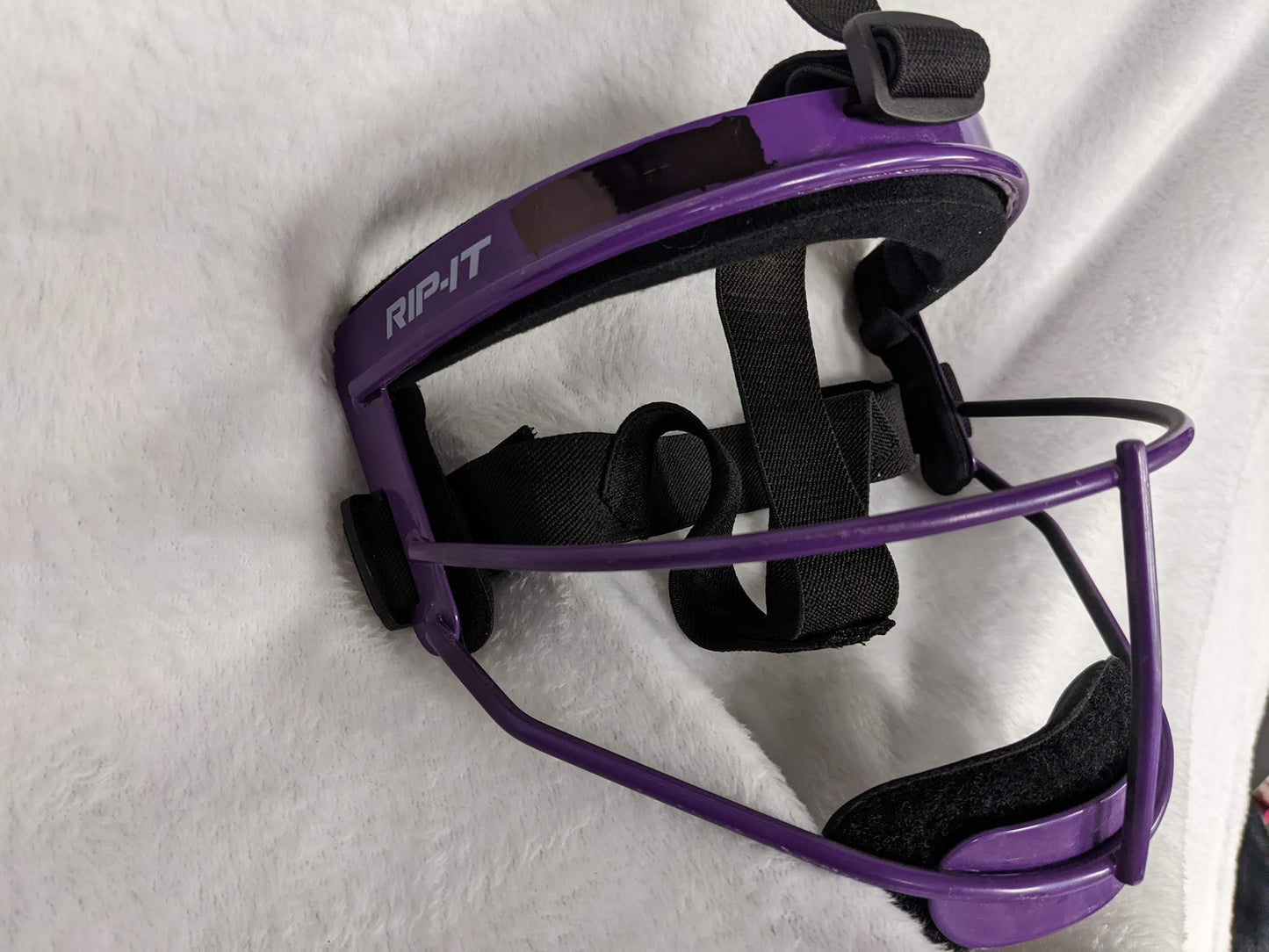 Rip-It Defense Pro Youth Softball Mask Size Youth Color Purple Condition Used