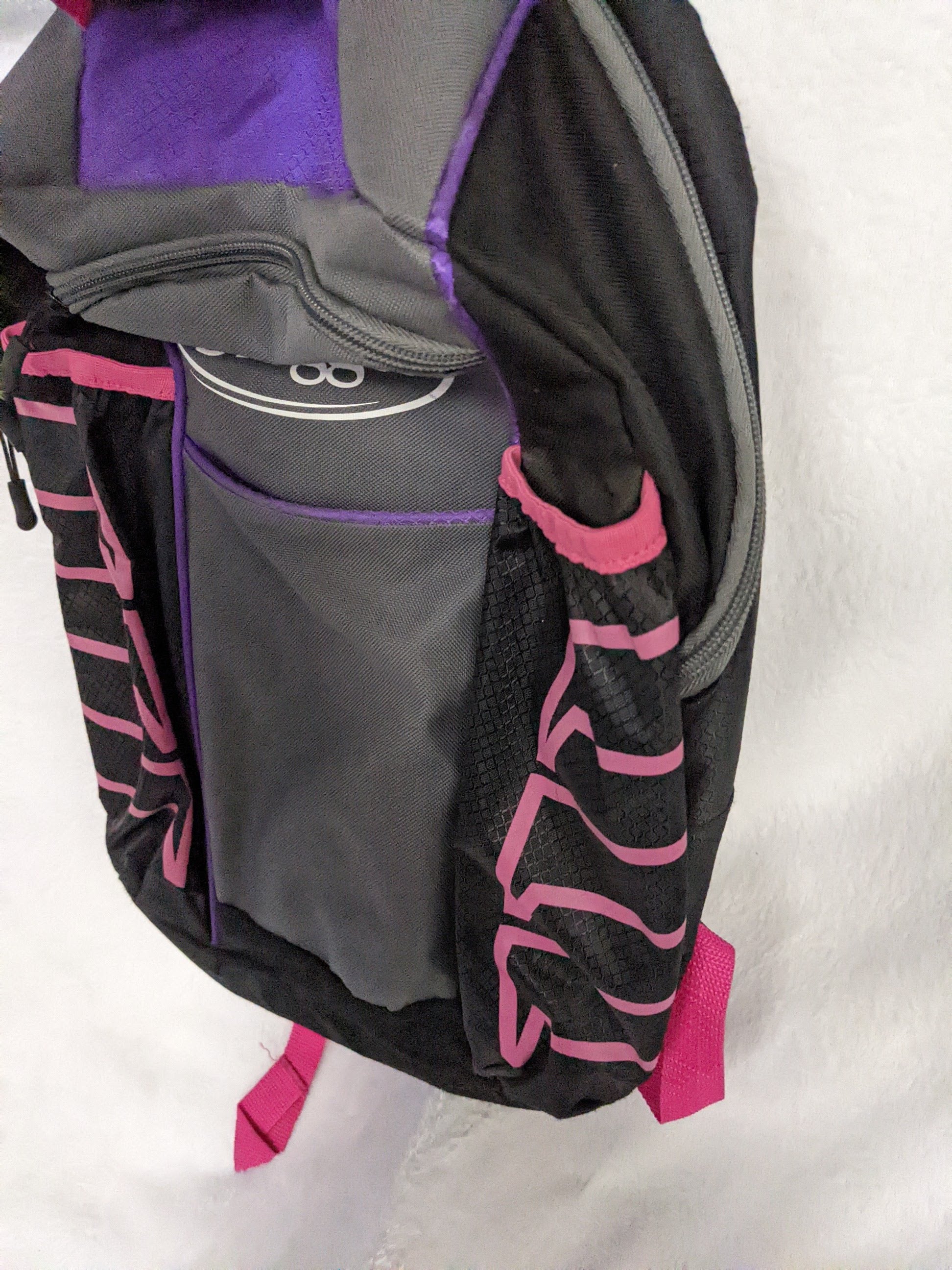 Louisville Slugger Baseball/Softball Gear Backpack Size 18 In x 12 In x 9  In Color Purple Condition Used