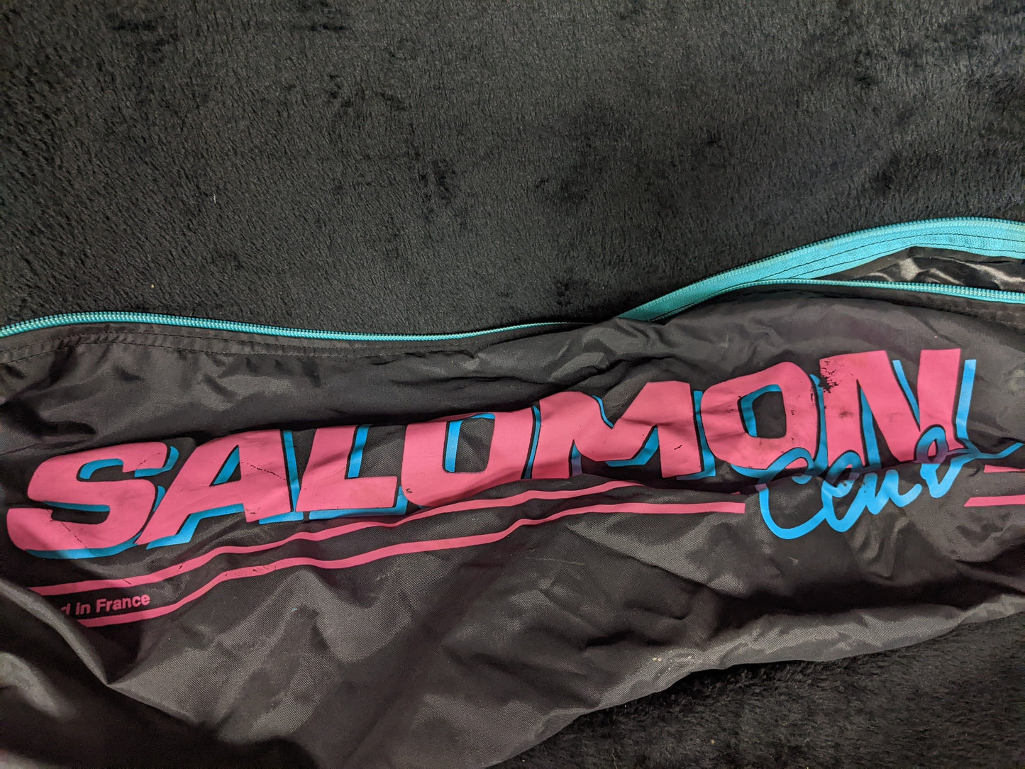 Salomon Club Powder Gaiters Size 24 In Color Black Condition Used