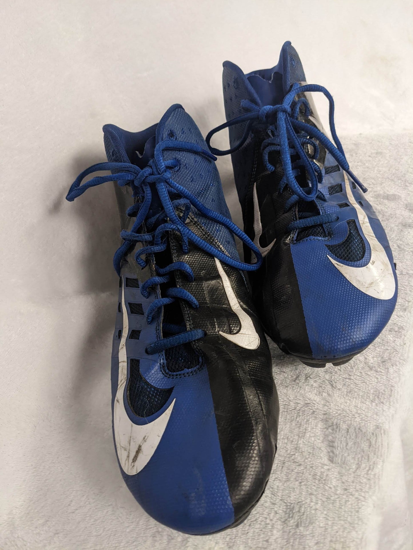 Nike Vapor Pro Cleats Size 13 Color Blue Condition Used