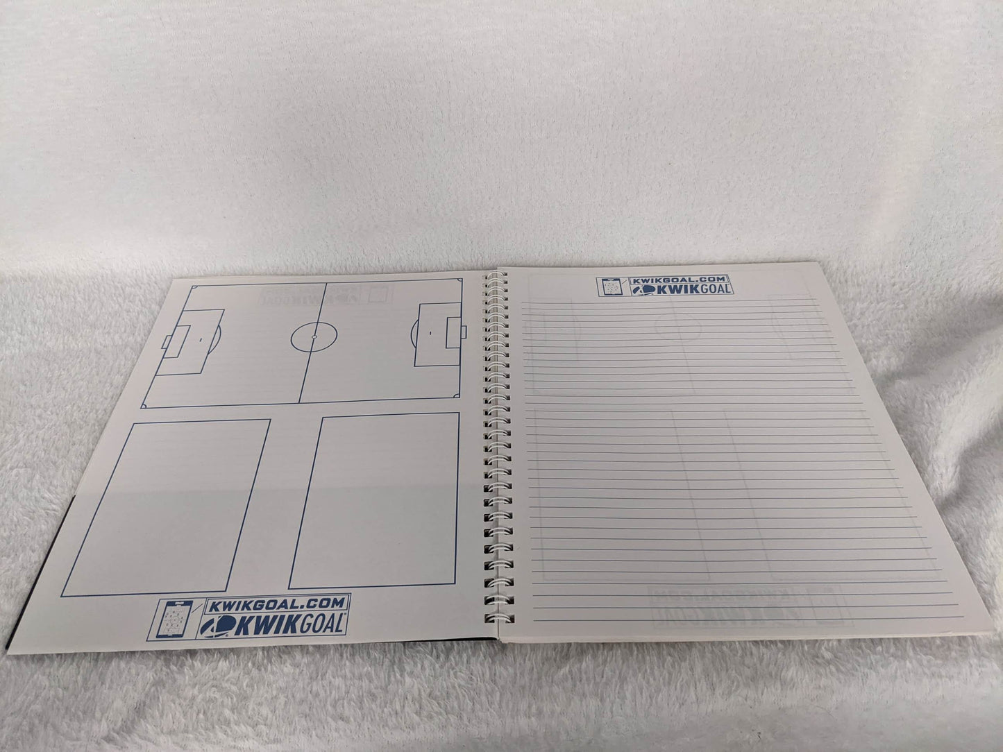 KwikGoal Coaching Notebook Size 11 In x 9 In color Black Condition NEW