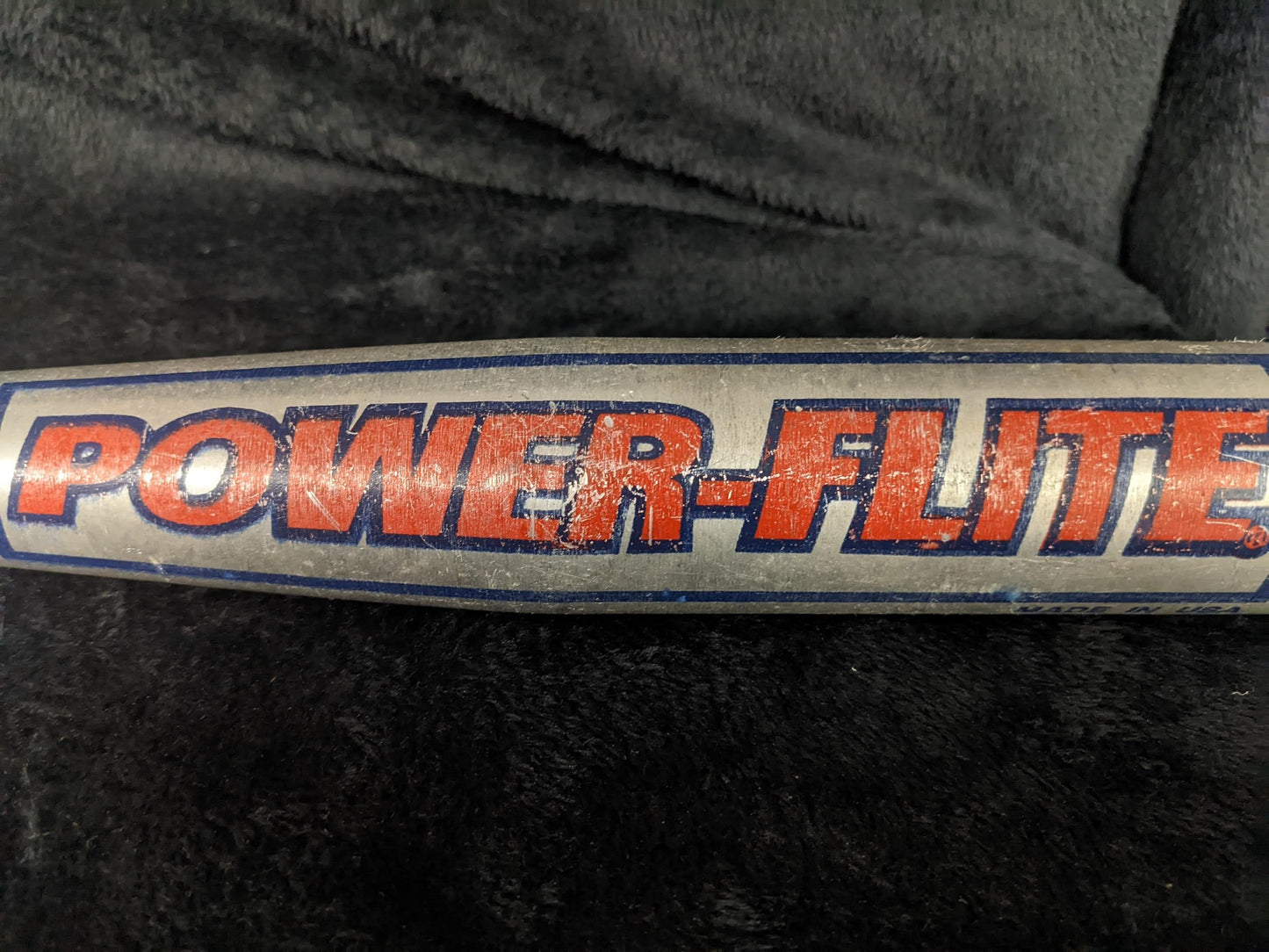 Power-Flight Tee Ball Bat Size 25 In/16 Oz Color Red Condition Used