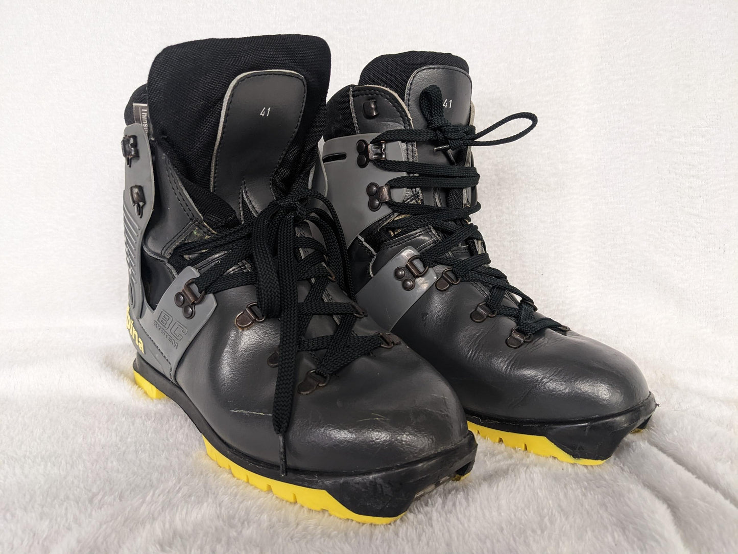 Alpina NNN BC XC Ski Boots Size Mondo 26.5 Color Gray Condition Used