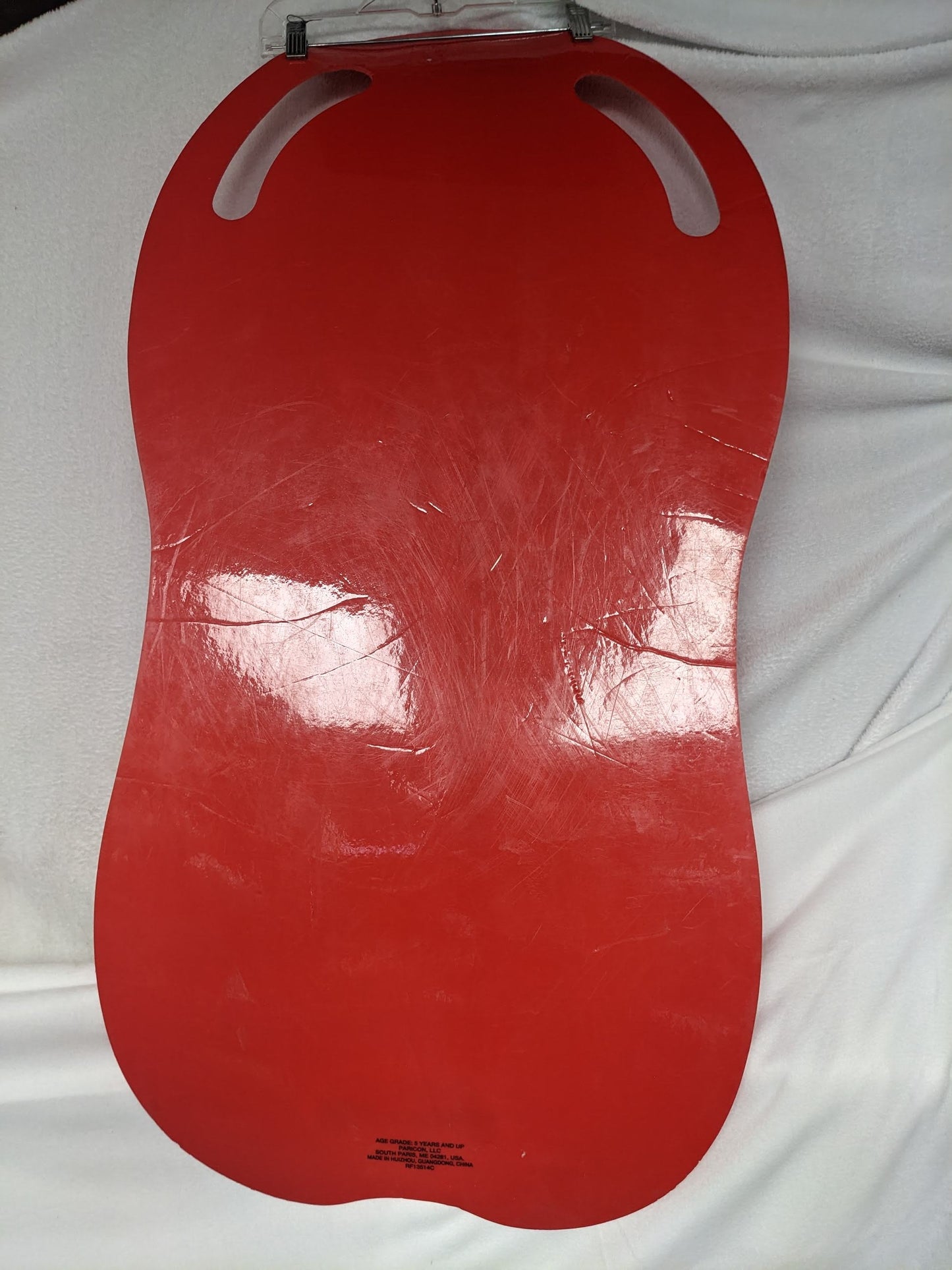 Flexible Flyer Snow Sled Size 37 In Color Orange Condition Used