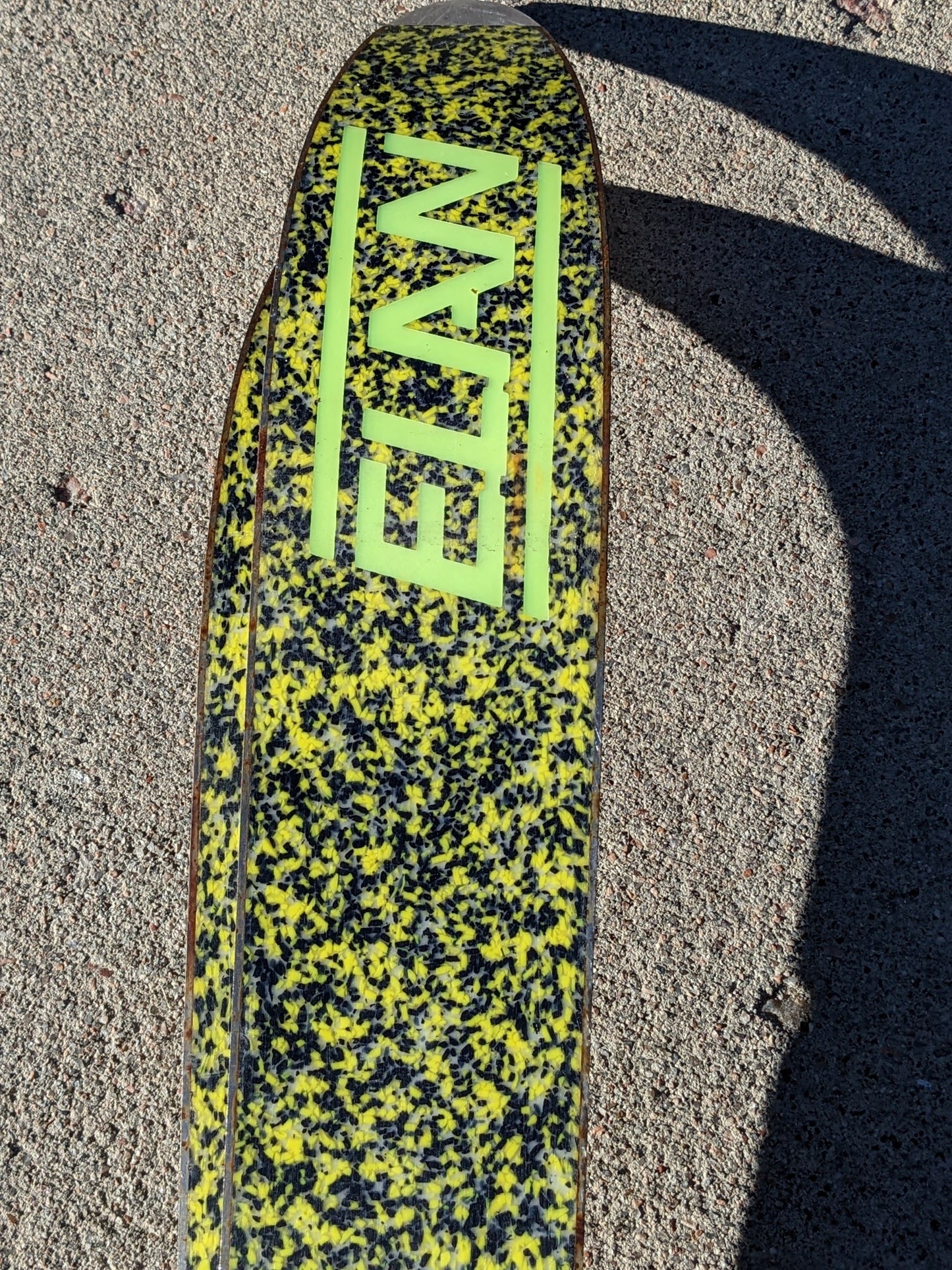 Elan MBX Lightspeed Skis *NO Bindings* Size 185 Cm Color Yellow Condition Used