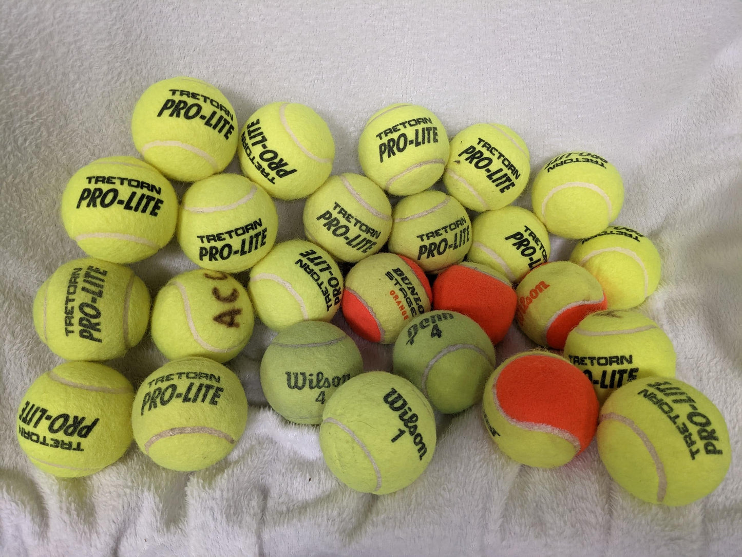 Tennis Balls, One Piece, Used