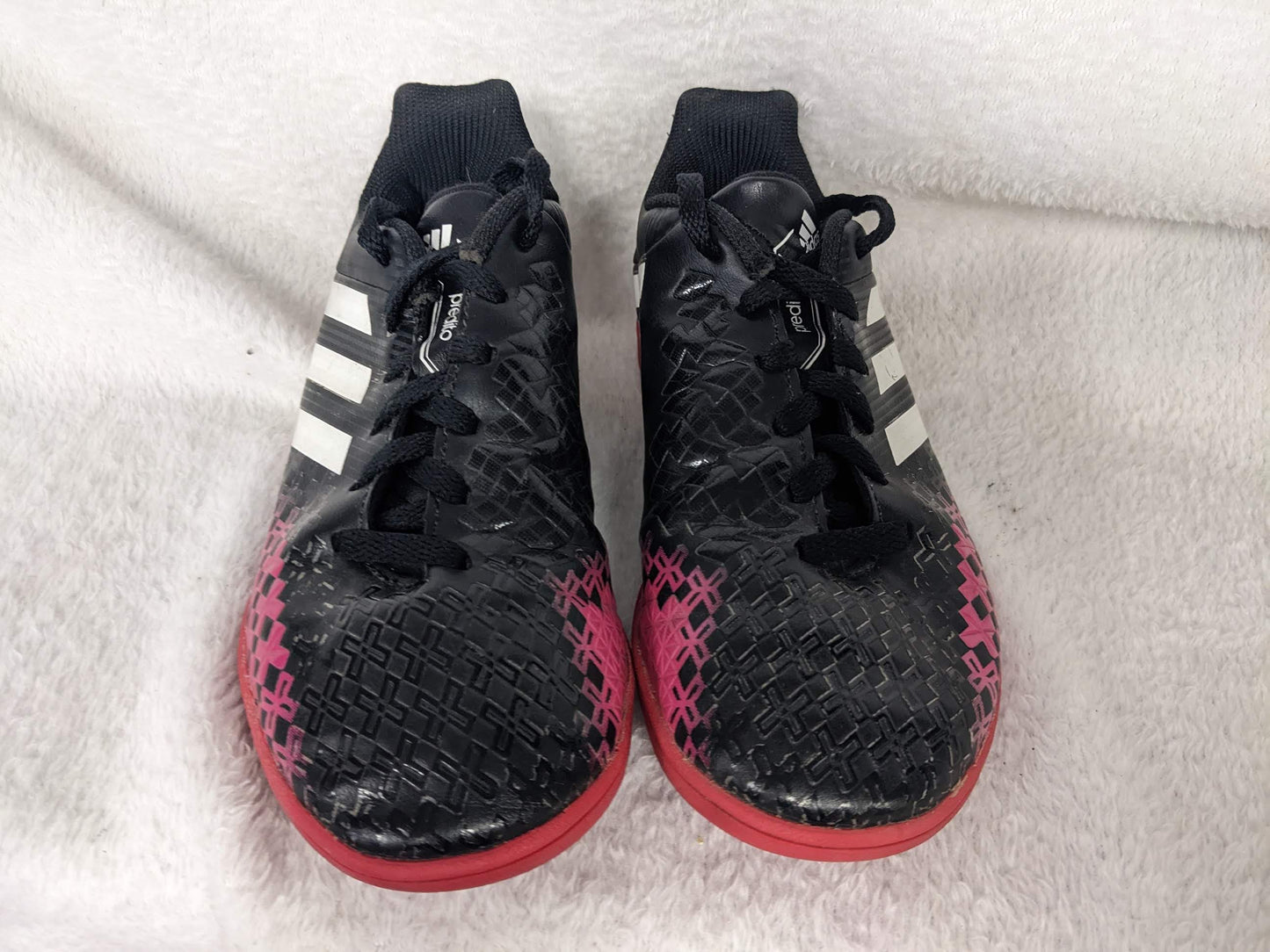 Adidas Predito Athletic Shoes Size 3 Color Black Condition Used