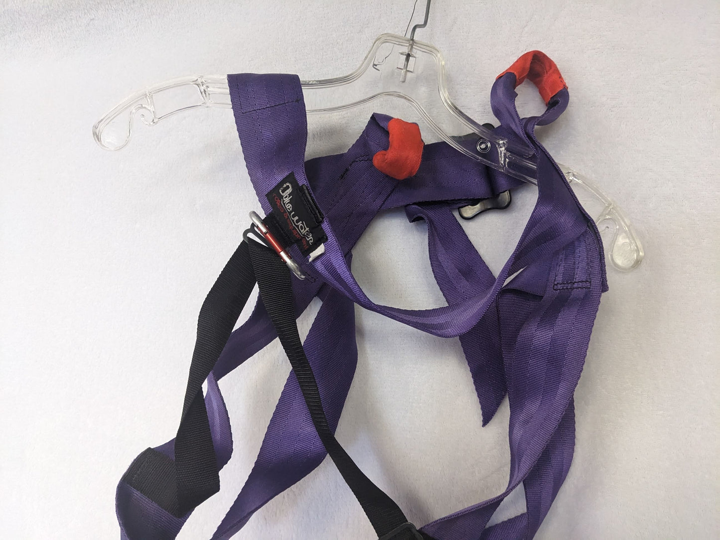 Bluewater Climbing Harness Size Large Color Purple Condition Used