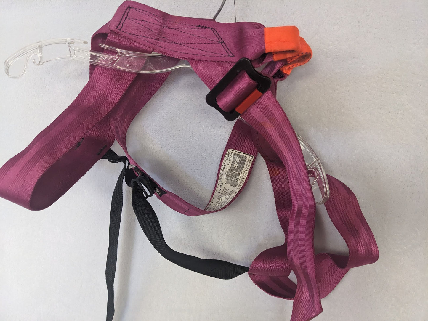 Bluewater Climbing Harness Size Large Color Pink Condition Used