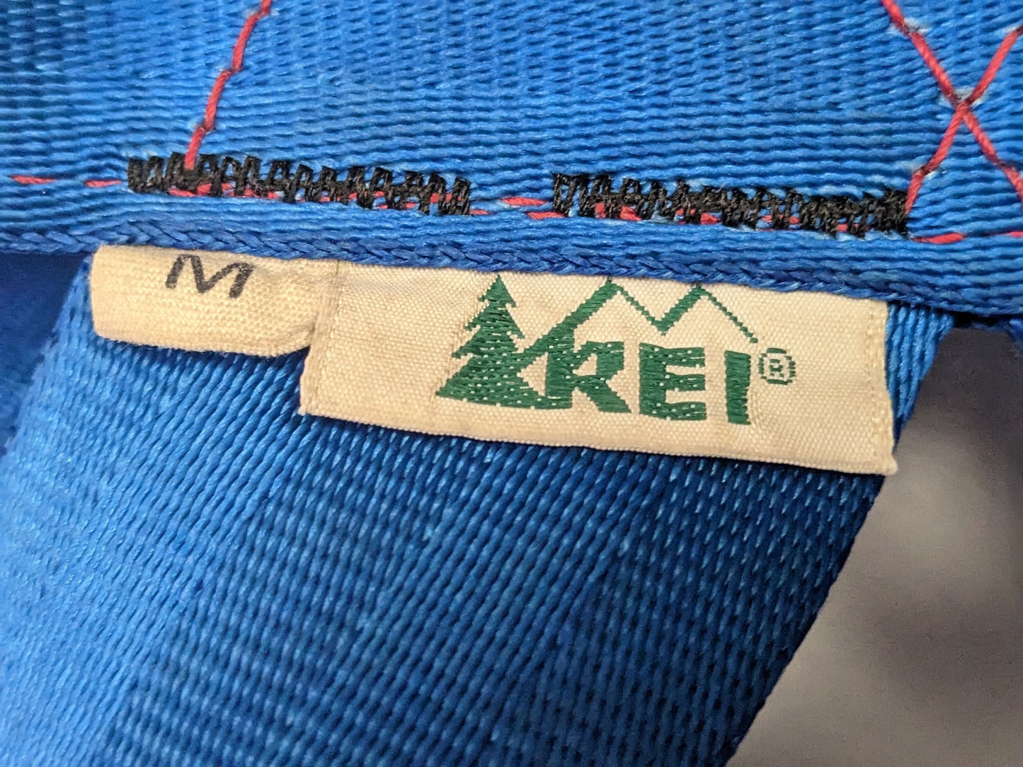 REI Climbing Harness Size Medium Color Blue Condition Used