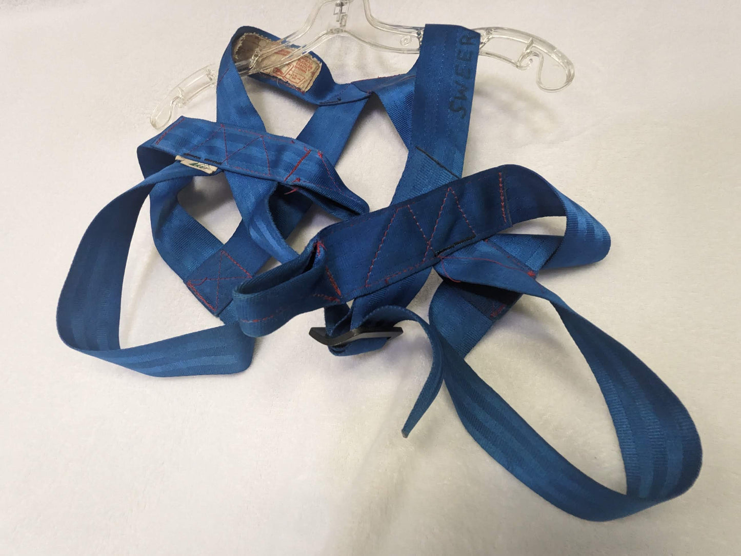 REI Climbing Harness Size Medium Color Blue Condition Used