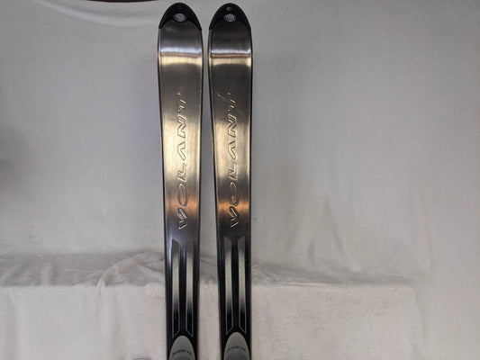 Volant T3 Epic Vintage Skis w/Salomon Bindings Size 176 Cm Color Gray Condition Used