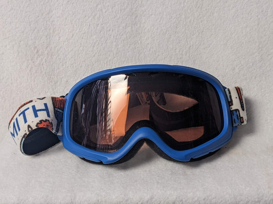 Smith Youth Ski/Snowboard Goggles Size Youth Color Blue Conditon Used