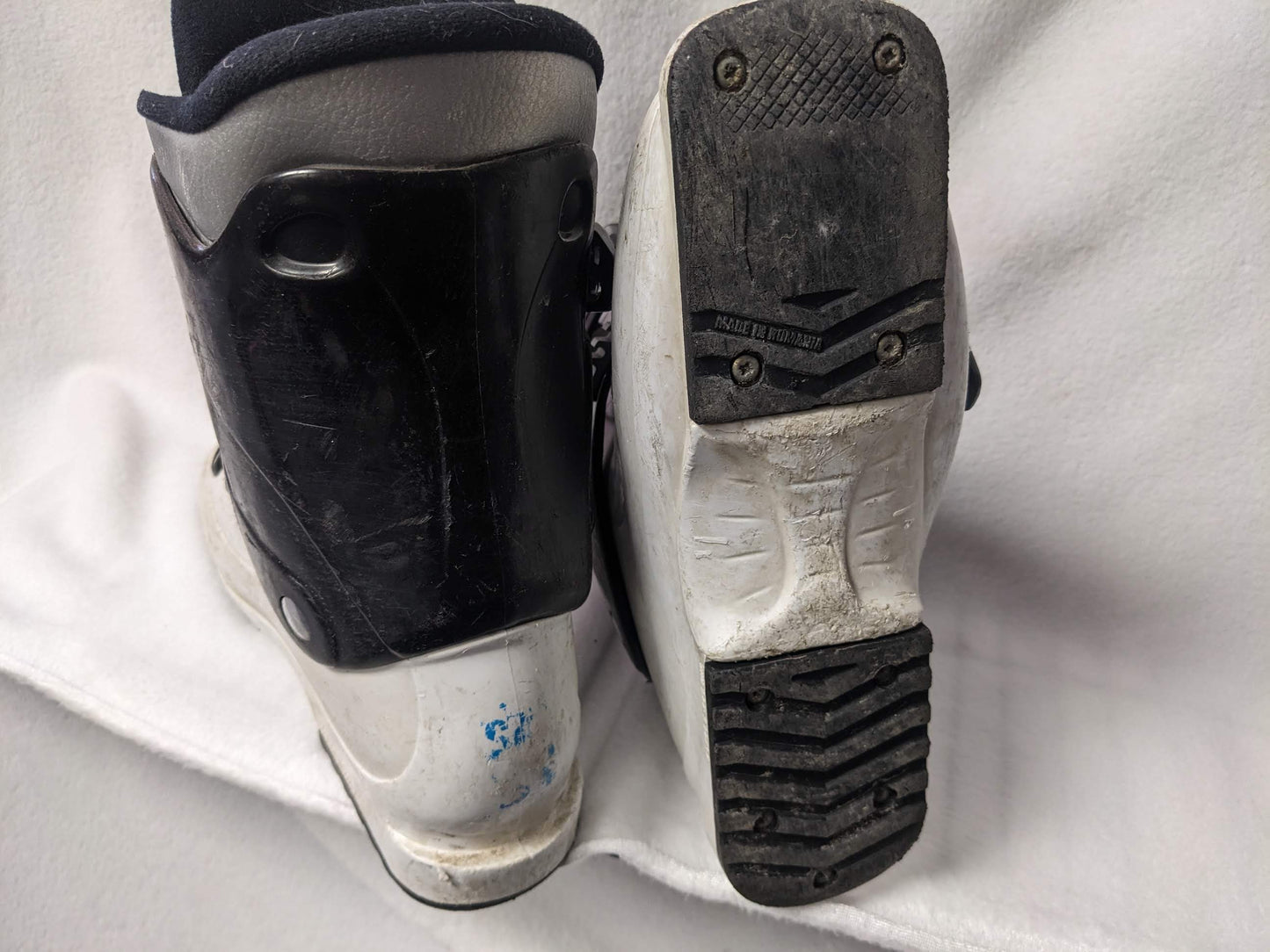 Salomon SPK Ski Boots Size 24.5 Color White Condition Used