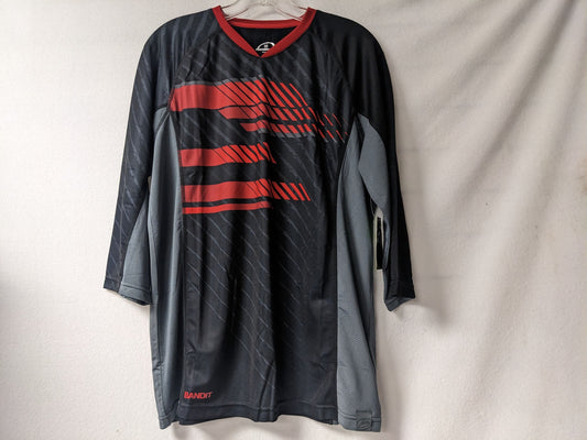 Performance Bandit SS Cycling Jersey Black  and Red Clearance