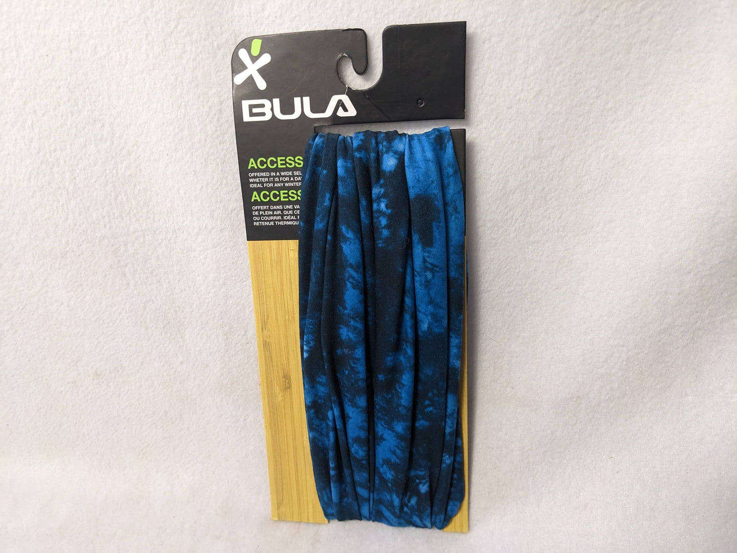 Bula Multifunctional Neck Tube Size Adult Color Blue Condition New