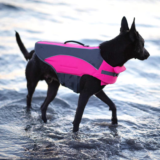 Canada Pooch Wave Rider Dog Life Vest Size XS-XL  Yellow, Pink, Tie Dye Boating New