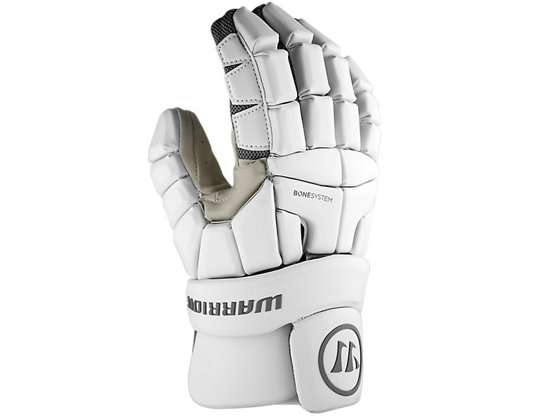 Warrior Burn Lacrosse Gloves Color White Size S-L