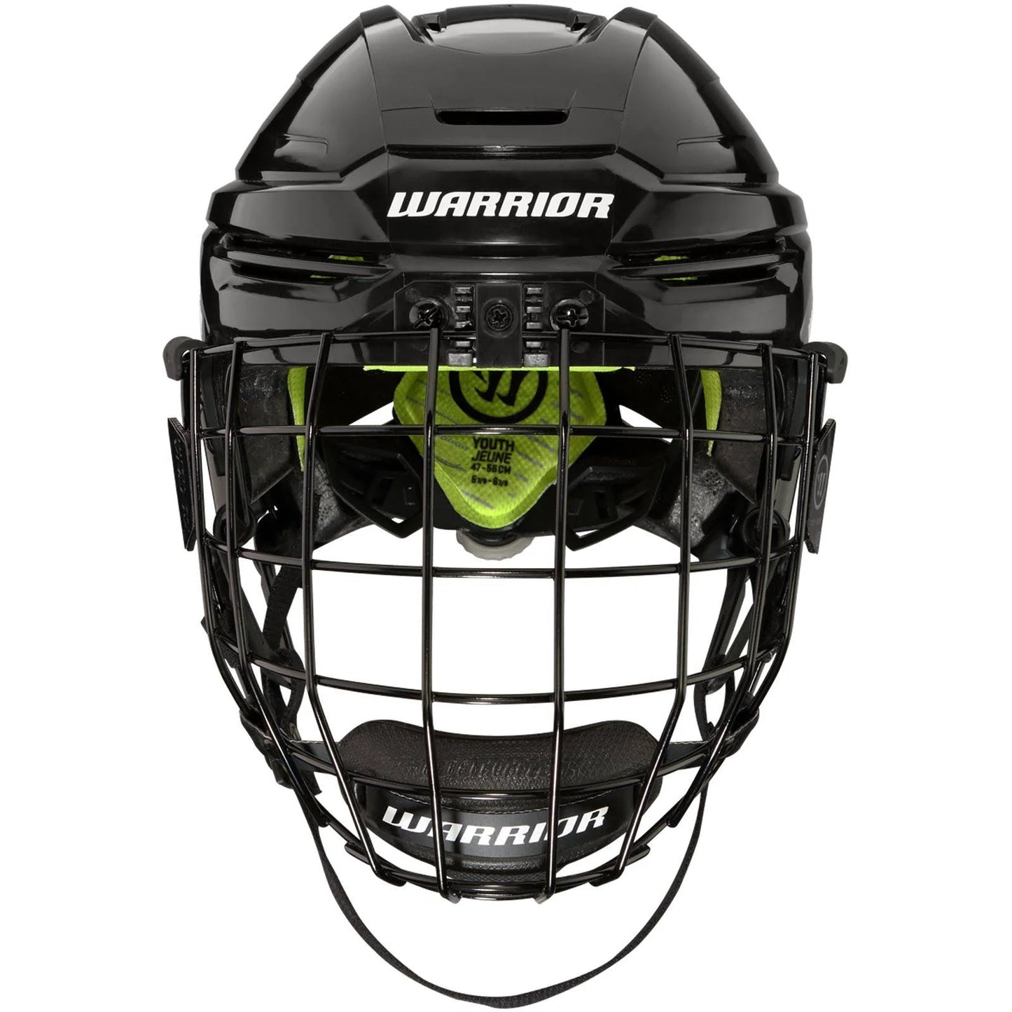 Warrior Alpha Hockey Helmet Black Youth New No Cage