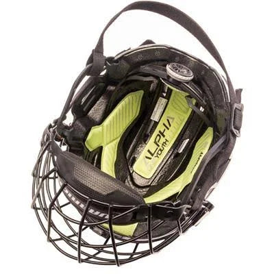 Warrior Alpha Hockey Helmet Black Youth New No Cage